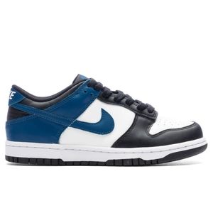 NIKE DUNK LOW SUMMIT WHITE/INDUSTRIAL BLUE/BLACK